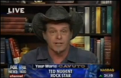 Ted Nugent on Border Security Ted Nugent on Border Security